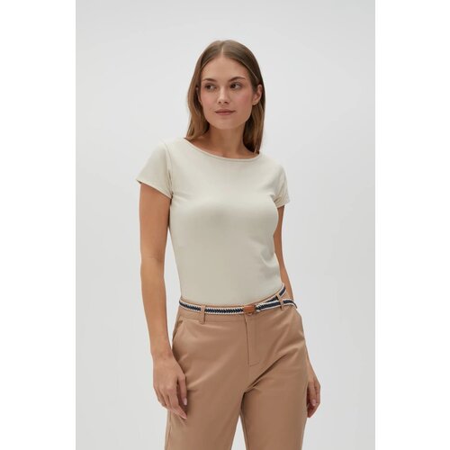 Marisse Women's T-Shirt L-Ts-4622 L.Beige Cene