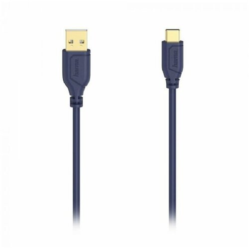 Hama USB-C kabl, fleksibilan, bakar, pozlata, 0.75m teget 200635 Cene