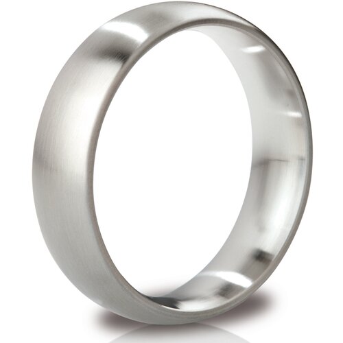 Mystim His Ringness The Earl Round Cock Ring 55mm Brushed Slike
