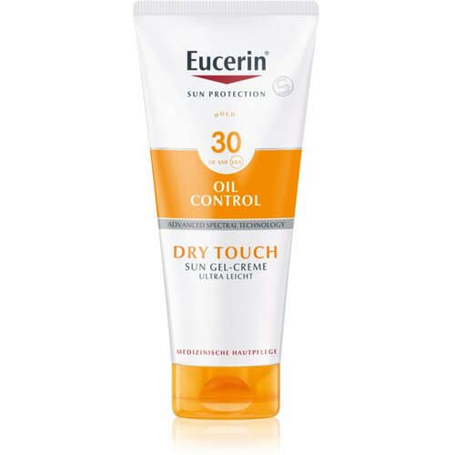 Eucerin Dry Touch Gel-krem za zaštitu osetljive kože od sunca SPF 30, 200ml Slike