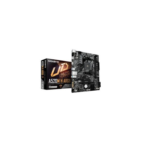 Gigabyte MB A520M H ARGB AM4; 2xDDR4; 5100MHz/64GB M.2; 4xSATA; 6xUSB; 1xDP,1xHDMI; mATX Cijene