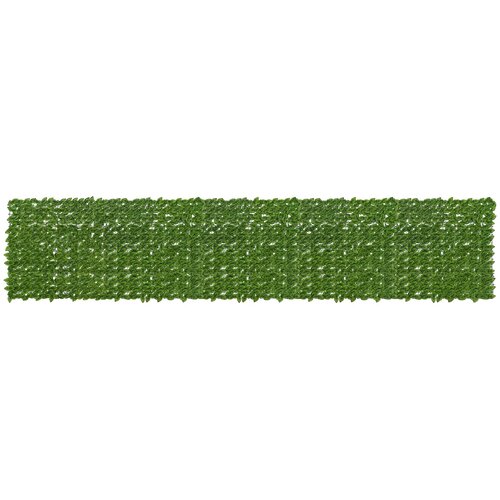  Zaslon za balkon s li&amp;scaron;ćem Zelena i žuta 500 x 100 cm Slike