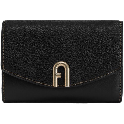 Furla wallet - primula m compact wallet black Cene