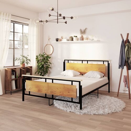 VidaXL Okvir za krevet metalni 160 x 200 cm Slike