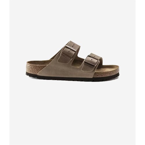 Birkenstock Natikači Arizona Soft Footbed Oiled Leather Tobacco Brown Bež Slike