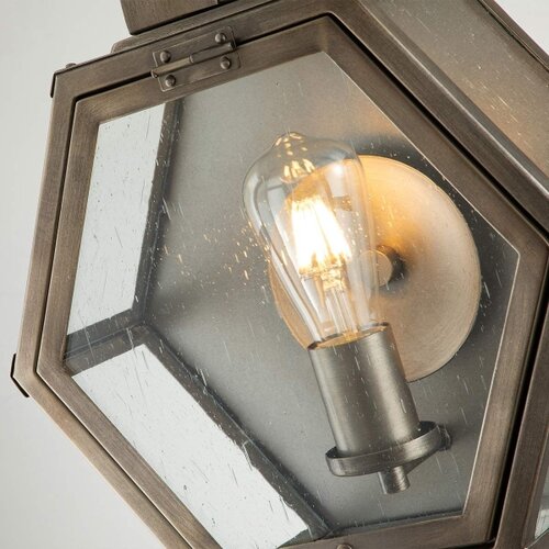 Quintiesse QN-HEATH-M-BU - Spoljno zidno svetlo HEATH M 1xE27/60W/230V IP44 bronza Slike