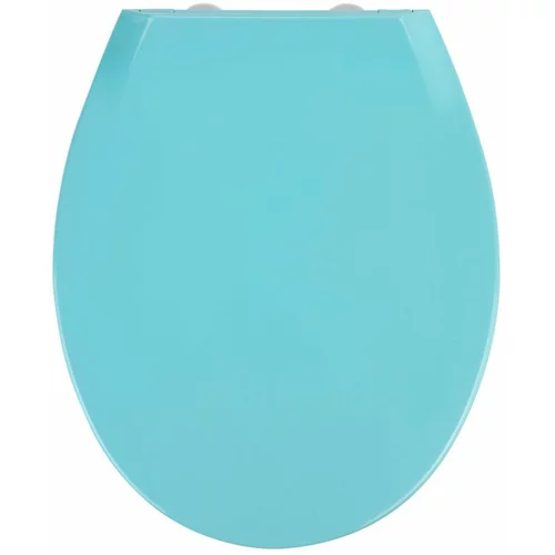 Wenko plavo wc sjedalo s lakim zatvaranjem wenkoo kos, 44 x 37 cm