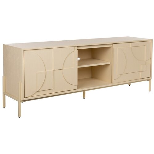 Zuiver Bež TV omarica v hrastovem dekorju 160x60x40 cm Faces &amp;ndash; Slike