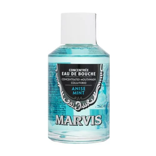 Marvis Anise Mint Concentrated Mouthwash 120 ml vodica za ispiranje usta s okusom anisa i mente