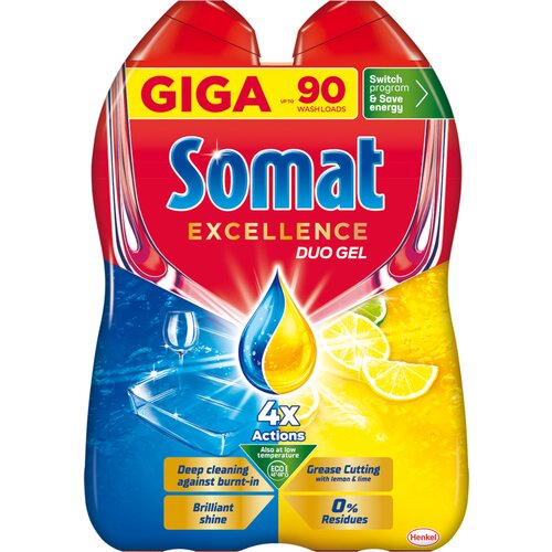 Somat gel lemon 2x810ml Cene