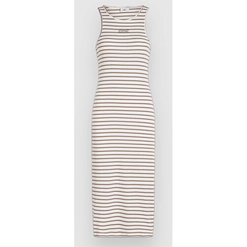 O'neill Jess Midi Rib Dress white yarn dye stripe Cijene