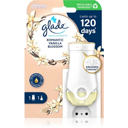 Glade Romantic Vanilla Blossom električni difuzor 20 ml