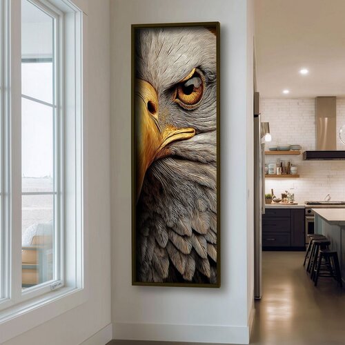 WALLXPERT LAC090-120 Multicolor Decorative Framed MDF Painting Cene