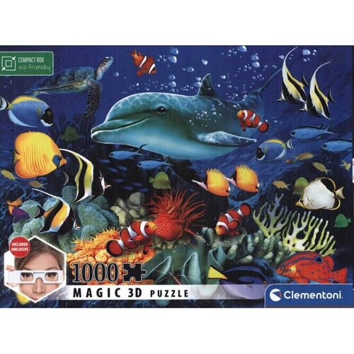 Clementoni Slagalica Puzzle 1000 pcs Underwater World 3D 59164 Slike