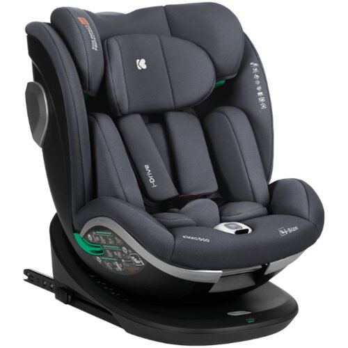 Kikka Boo autosedište (0-36kg) I-drive I-size isofix dark grey ( KKB50020 ) Slike