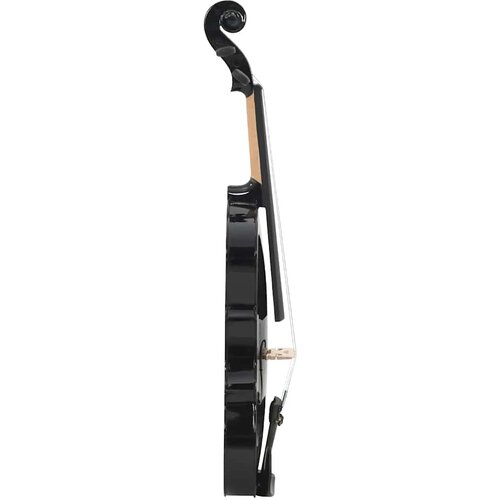  Violinski set s gudalom i podbradkom crni 4/4 Slike