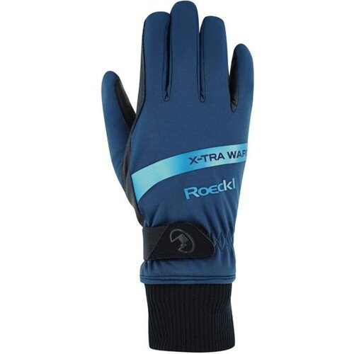 Roeckl Zimske jahalne rokavice Wynne, Dress Blue - 6.5 Slike
