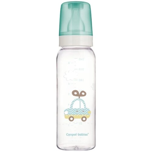 Canpol Baby staklena fla&scaron;ica 240ml Green, Print Cene