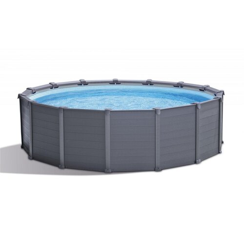 Intex Bazen GRAPHITE GRAY, 478x124 cm Cene