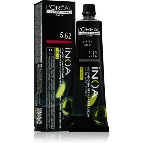 L´Oréal Paris Inoa permanentna barva za lase brez amoniaka odtenek 5.62 60 ml Cene