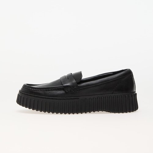 Clarks Originals Sneakers Torhill Penny Black Leather EUR 38 Cene