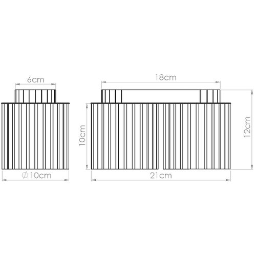 Sollux Lighting Stropna svetilka AURA 2 črna GU10, (5000054225) Cene