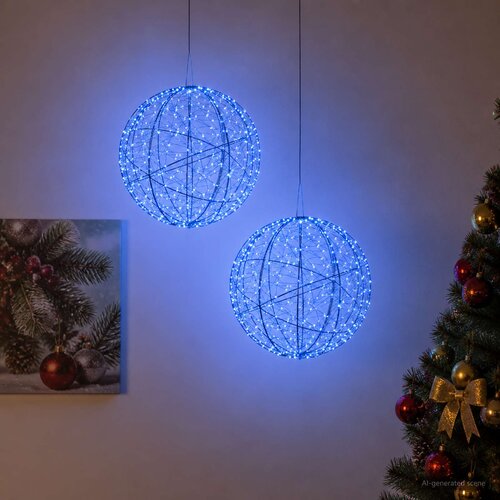  Božićni vrh svjetla 2 kom. 1000 LED lampica Plava Cijene