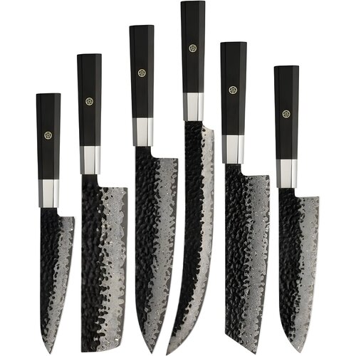  Set damaskih kuhinjskih noževa YU-37442 – Smeđa KP37442 Cene