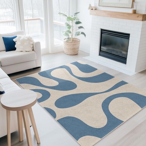 Mila Home Moder pralen tekač 60x230 cm Blue Latte &amp;ndash; Slike