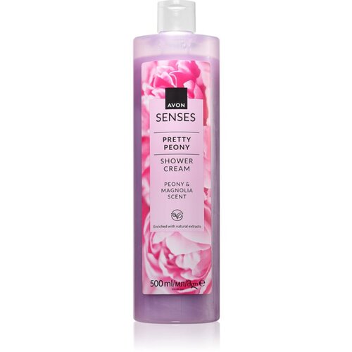 Avon Senses Pretty Peony & Magnolia nežna krema za prhanje 500 ml Cene