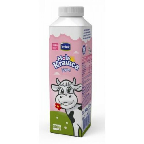 Imlek Moja kravica jogurt 2,8% MM 500g tetra brik Slike