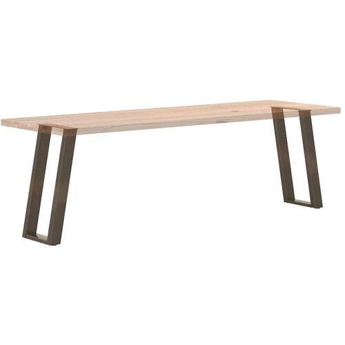  Noge za konzolni stol u obliku slova U, 2 kom, prirodni čelik, 38 x (72-73) cm, čelik Slike