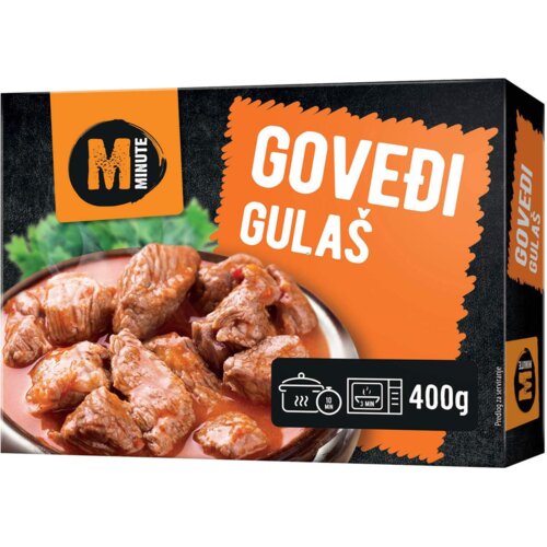 Minute Goveđi gula&amp;scaron;, 400g Slike