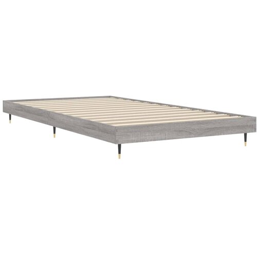  Okvir za krevet boja hrasta 100x200 cm od konstruiranog drva Slike