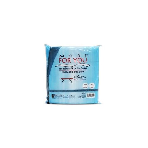 Prekrivač za kozmetički ležaj Retex More For You s gumom 80 x 220 cm &amp;ndash; 10 kom Slike