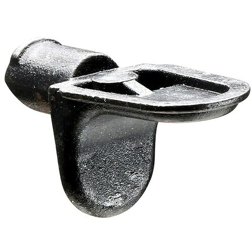 Hettich Utični nosač polica Sekura 2 (Promjer: 5 mm, Crna, Cinkov tlačni lijev) Slike