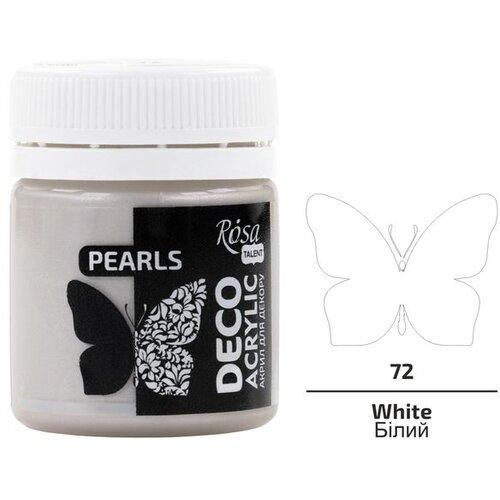 Rosa TALENT Pearl akrilna dekorativna boja 20 ml | Razne nijanse Cijene