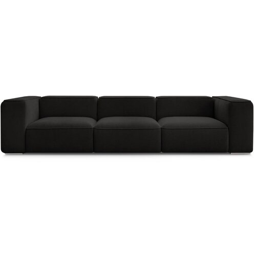 Bobochic Paris Črna sedežna garnitura 345 cm Zephyr – Cene