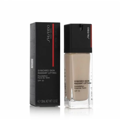Shiseido Synchro Skin Radiant Lifting Foundation posvetlitveni lifting tekoči puder SPF 30 odtenek 110 Alabaster 30 ml