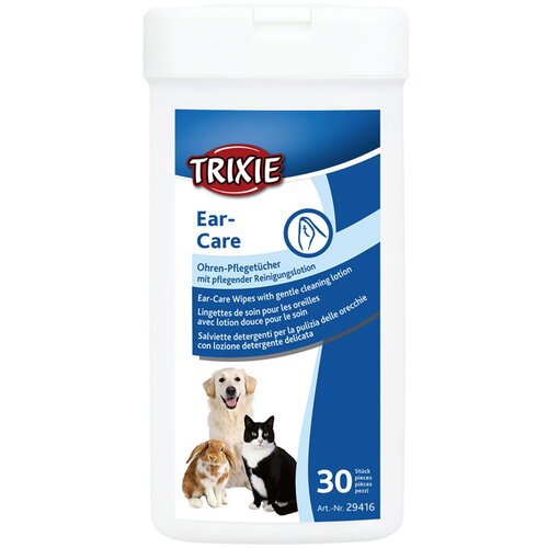 Trixie maramice za čiščenje ušiju ear-care wipes 29416 30/1 Slike