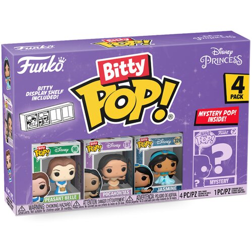 Funko Bitty POP!: Disney Princess - Belle 4PK Cene