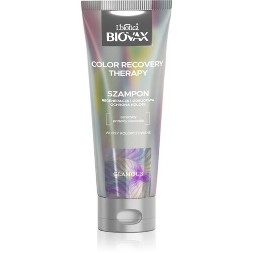 BIOVAX Glamour Color Recovery Therapy intenzivno regeneracijski šampon za barvane lase 200 ml Cene