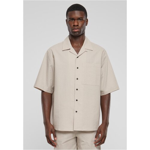 UC Men Men&amp;#039;s shirt Seersucker - beige Slike
