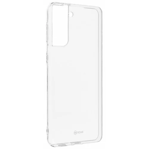 Mobiline gumijasti / gel etui Roar Jelly Case za Samsung Galaxy S21+ - prozorni