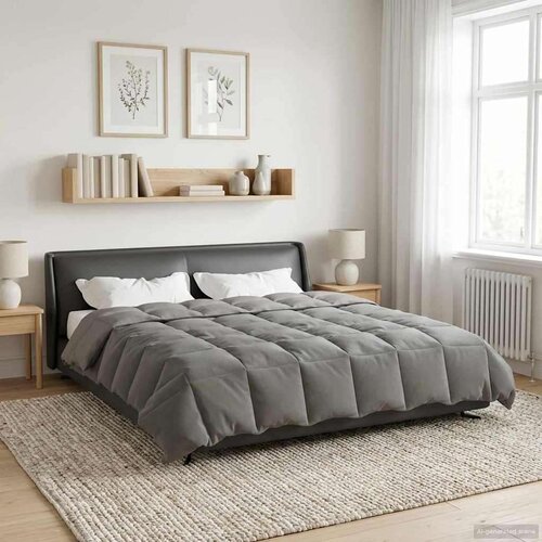 Puni pokrivač za cijelu godinu Svijetlo siva 240 x 260 cm - Svjetlosiva 260 x 240 cm Slike