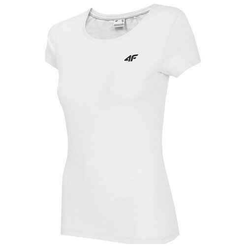 4f Majice s kratkimi rokavi NOSH4 TSD001 Biały Bela Cene
