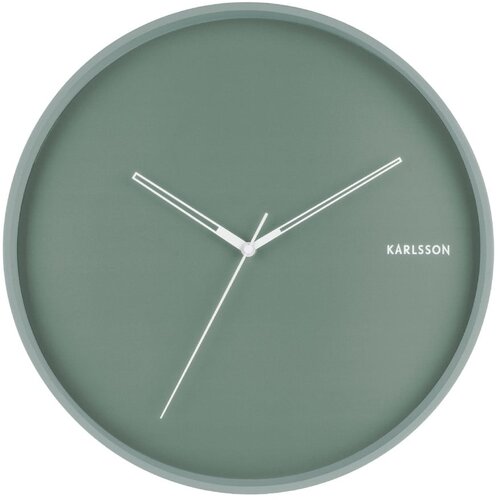 Karlsson Mint zelena stenska ura Hue, ø 40 cm Cene