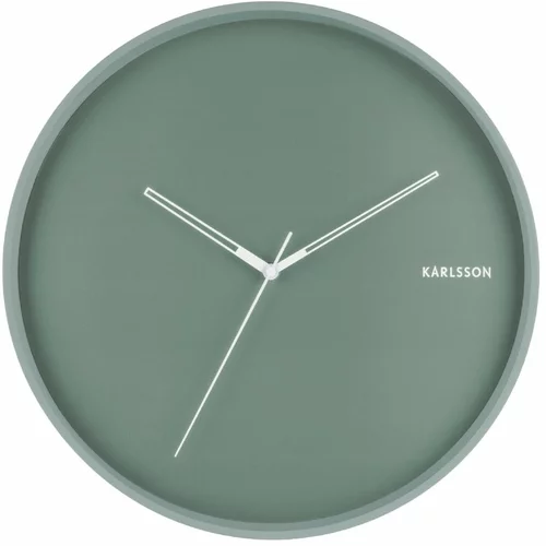 Karlsson Mint zelena stenska ura Hue, ø 40 cm