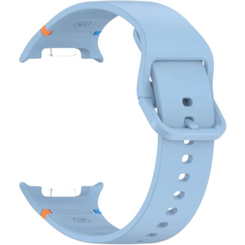 Chameleon Silikonski pa&scaron;ček za Samsung Galaxy Watch8 (40mm / 44mm) (22mm), Stitch svetlo moder Cene