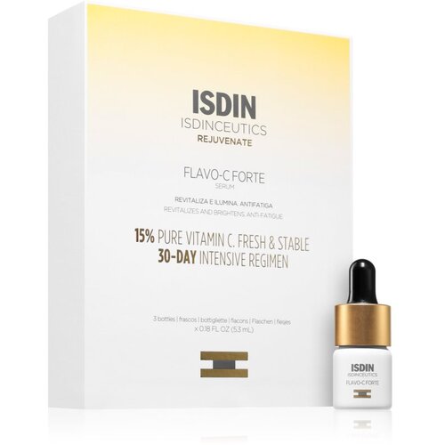 ISDIN ceutics Flavo-C Forte intenzivni serum z vitaminom C 3x5.3 ml Slike